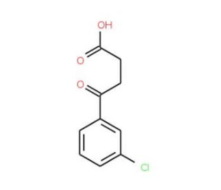 4-(3-Chlorophenyl)-4-oxobutyric acid (CAS 62903-14-4) - chemical structure image