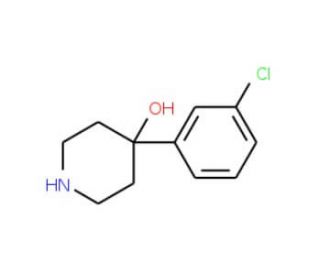 4-(3-Chlorophenyl)piperidin-4-ol - chemical structure image