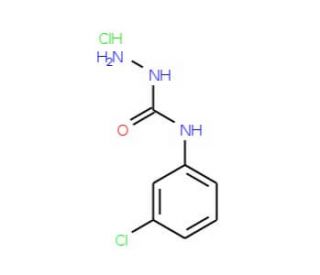 4-(3-Chlorophenyl)semicarbazide hydrochloride (CAS 206559-50-4) - chemical structure image