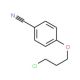 4-(3-chloropropoxy)benzonitrile (CAS 111627-46-4) - chemical structure image