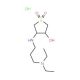 4-(3-Diethylamino-propylamino)-1,1-dioxo-tetrahydro-1lambda*6*-thiophen-3-ol hydrochloride - chemical structure image