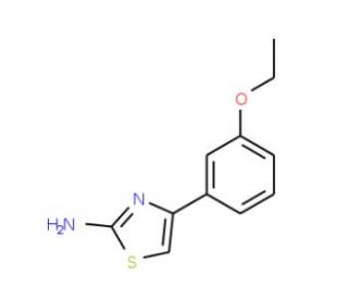 4-(3-Ethoxy-phenyl)-thiazol-2-ylamine - chemical structure image