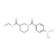 4-(3-(Ethoxycarbonyl)piperidine-1-carbonyl)phenylboronic acid (CAS 1150114-74-1) - chemical structure image