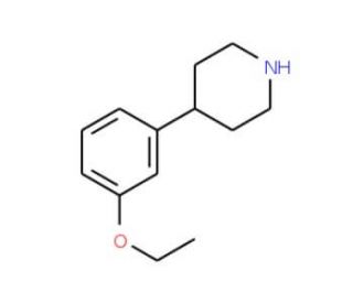 4-(3-Ethoxyphenyl)piperidine - chemical structure image