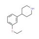 4-(3-Ethoxyphenyl)piperidine - chemical structure image