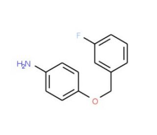 4-(3-Fluoro-benzyloxy)-phenylamine - chemical structure image