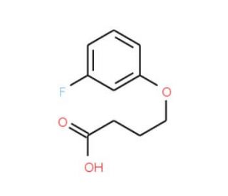 4-(3-Fluoro-phenoxy)-butyric acid - chemical structure image