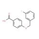 4-(3-Fluorobenzyloxy)benzoic acid (CAS 405-85-6) - chemical structure image