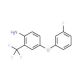 4-(3-Fluorophenoxy)-2-(trifluoromethyl)aniline - chemical structure image