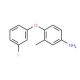 4-(3-Fluorophenoxy)-3-methylaniline - chemical structure image