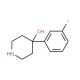 4-(3-Fluorophenyl)piperidin-4-ol - chemical structure image