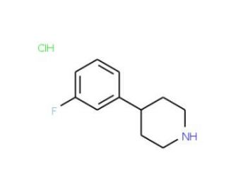 4-(3-Fluorophenyl)-piperidine hydrochloride (CAS 104774-94-9) - chemical structure image