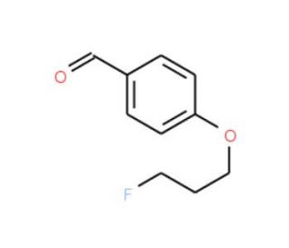4-(3-Fluoropropoxy)benzenecarbaldehyde - chemical structure image