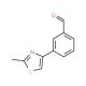 4-(3-Formylphenyl)-2-methyl-1,3-thiazole (CAS 850375-05-2) - chemical structure image