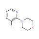 4-(3-Iodo-pyridin-2-yl)-morpholine (CAS 470463-40-2) - chemical structure image