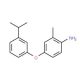 4-(3-Isopropylphenoxy)-2-methylaniline - chemical structure image