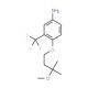 4-(3-Methoxy-3-methyl-butoxy)-3-trifluoromethyl-phenylamine - chemical structure image