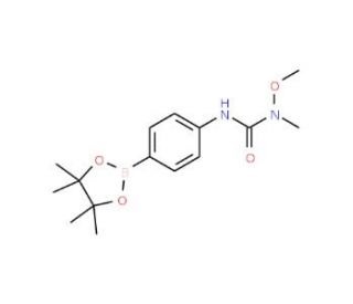 4-(3-Methoxy-3-methylureido)benzeneboronic acid, pinacol ester (CAS 874297-84-4) - chemical structure image