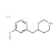 4-(3-Methoxy-benzyl)-piperidine hydrochloride (CAS 149986-58-3) - chemical structure image