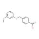 4-(3-Methoxyphenoxymethyl)benzoic acid - chemical structure image