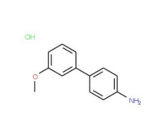4-(3-Methoxyphenyl)aniline hydrochloride (CAS 207287-79-4) - chemical structure image