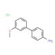 4-(3-Methoxyphenyl)aniline hydrochloride (CAS 207287-79-4) - chemical structure image
