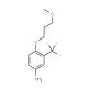 4-(3-Methoxypropoxy)-3-(trifluoromethyl)aniline - chemical structure image
