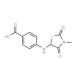 4-(3-Methyl-2,4-dioxo-thiazolidin-5-ylamino)-benzoic acid - chemical structure image