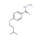 4-(3-Methyl-butoxy)-benzoic acid hydrazide - chemical structure image