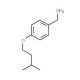 4-(3-Methyl-butoxy)-benzylamine - chemical structure image