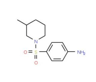 4-(3-Methyl-piperidine-1-sulfonyl)-phenylamine - chemical structure image