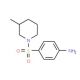 4-(3-Methyl-piperidine-1-sulfonyl)-phenylamine - chemical structure image