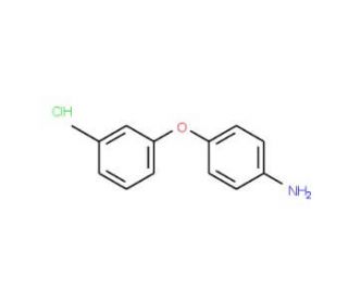 4-(3-Methylphenoxy)aniline hydrochloride (CAS 56705-84-1) - chemical structure image