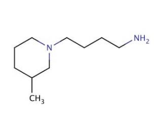 4-(3-methylpiperidin-1-yl)butan-1-amine - chemical structure image