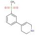 4-[3-(Methylsulfonyl)phenyl]-1,2,3,6-tetrahydropyridine (CAS 346688-58-2) - chemical structure image
