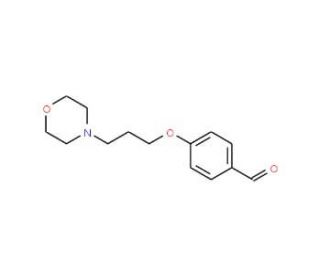 4-(3-Morpholin-4-yl-propoxy)-benzaldehyde (CAS 71760-44-6) - chemical structure image