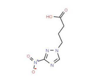 4-(3-Nitro-[1,2,4]triazol-1-yl)-butyric acid - chemical structure image