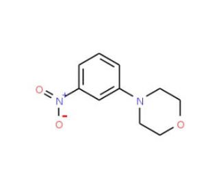 4-(3-Nitrophenyl)morpholine (CAS 116922-22-6) - chemical structure image