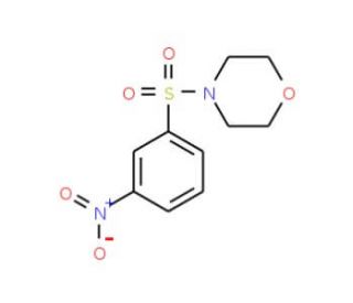 4-(3-Nitrophenylsulfonyl)morpholine (CAS 91619-33-9) - chemical structure image