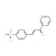 4-(3-Oxo-3-phenyl-propenyl)-benzenesulfonyl chloride - chemical structure image