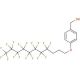 4-[3-(Perfluorooctyl)-1-propyloxy]benzyl alcohol (CAS 892155-69-0) - chemical structure image