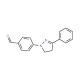 4-(3-Phenyl-4,5-dihydro-pyrazol-1-yl)-benzaldehyde (CAS 961-88-6) - chemical structure image