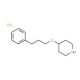 4-(3-Phenylpropoxy)piperidine hydrochloride - chemical structure image
