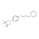 4-(3-(Piperidin-1-yl)propoxy)phenylboronic acid, pinacol ester (CAS 401895-68-9) - chemical structure image