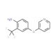 4-(3-Pyridinyloxy)-2-(trifluoromethyl)aniline - chemical structure image