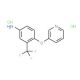 4-(3-Pyridinyloxy)-3-(trifluoromethyl)anilinedihydrochloride - chemical structure image