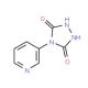 4-(3-Pyridyl)-1,2,4-triazolodone-3,5-dione (CAS 1076199-39-7) - chemical structure image