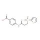 4-{[3-(Thien-2-ylsulfonyl)propanoyl]amino}-benzoic acid - chemical structure image