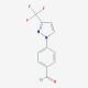 4-[3-(trifluoromethyl)-1H-pyrazol-1-yl]benzaldehyde - chemical structure image