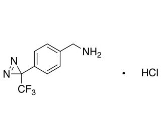 4-[3-(Trifluoromethyl)-3H-diazirin-3-yl]benzenemethanamine hydrochloride - chemical structure image